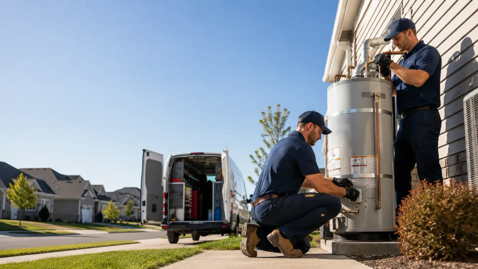 Water Heater Installation in Rozel, KS
